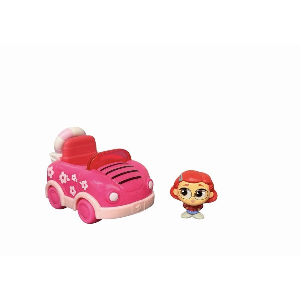 Disney Doorables Series 8 Mei Figure & Lets Go Series 1 Piglet Car